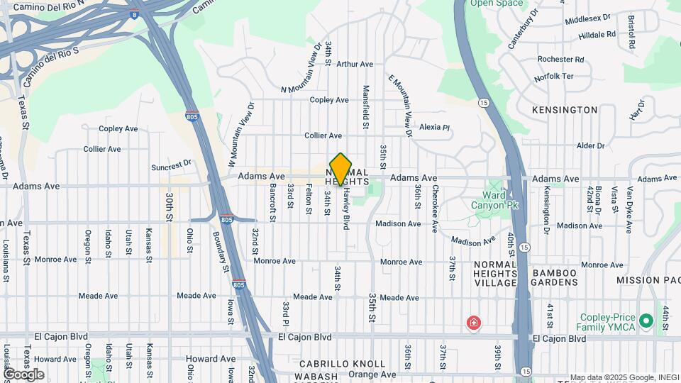 4668 Hawley Blvd Map and Location Details