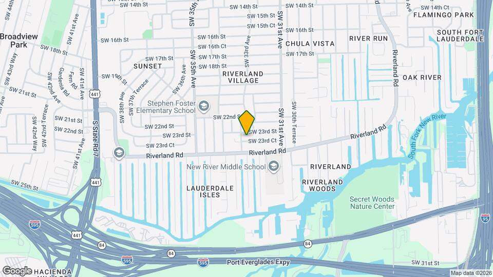 3251 SW 23rd Ct Map and Location Details