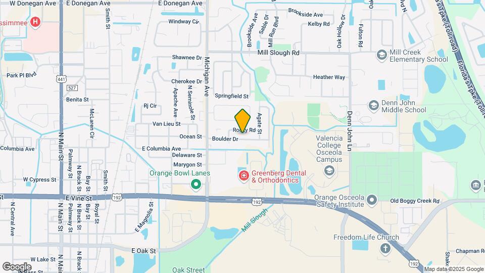 1357 Boulder Dr Map and Location Details