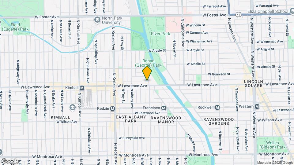 3000 W Lawrence Ave Map and Location Details