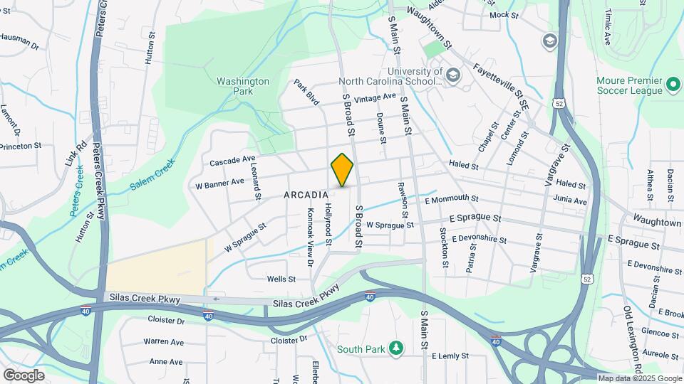 224 W Acadia Ave Map and Location Details