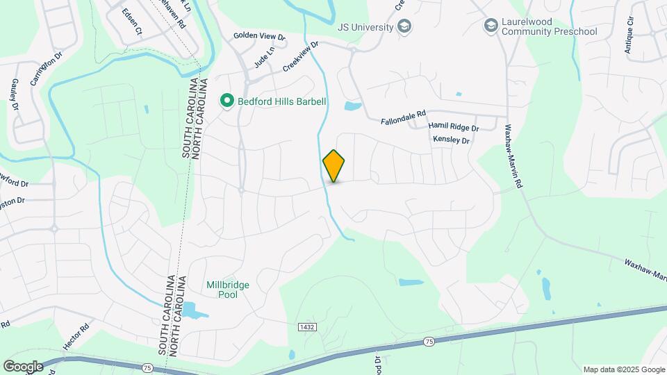 3013 Hamilton Mill Dr Map and Location Details