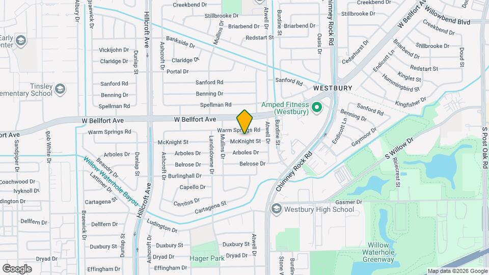 5602 McKnight St Map and Location Details