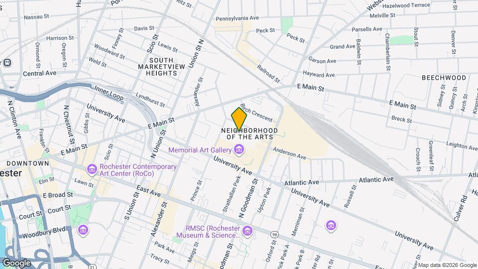 65 College Ave Map and Location Details