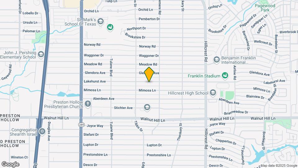 6442 Lakehurst Ave Map and Location Details