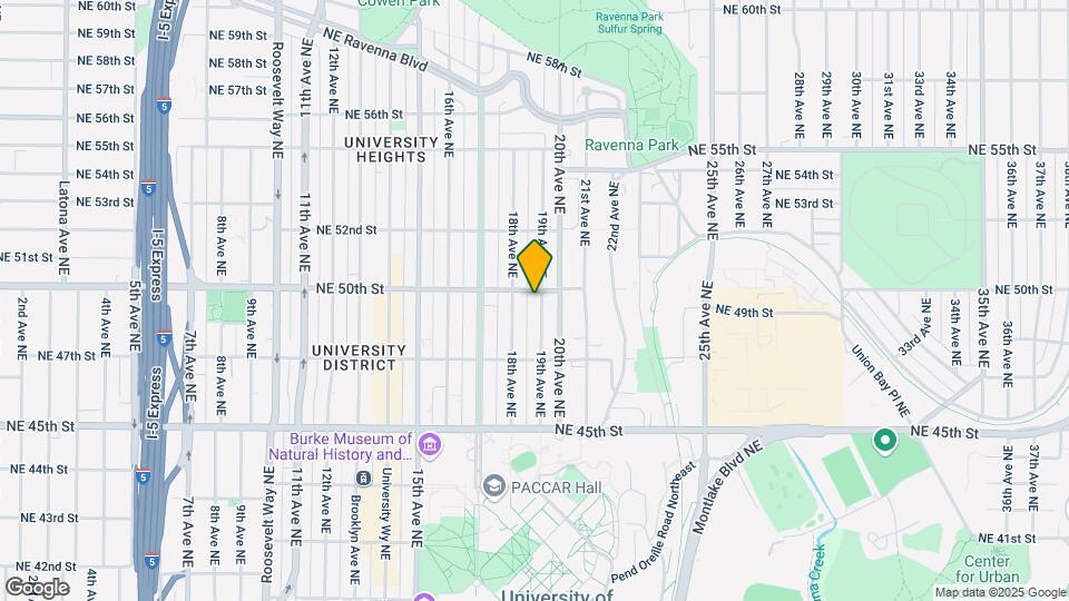 4755 19th Ave NE Mapa y Detalles de la Ubicación