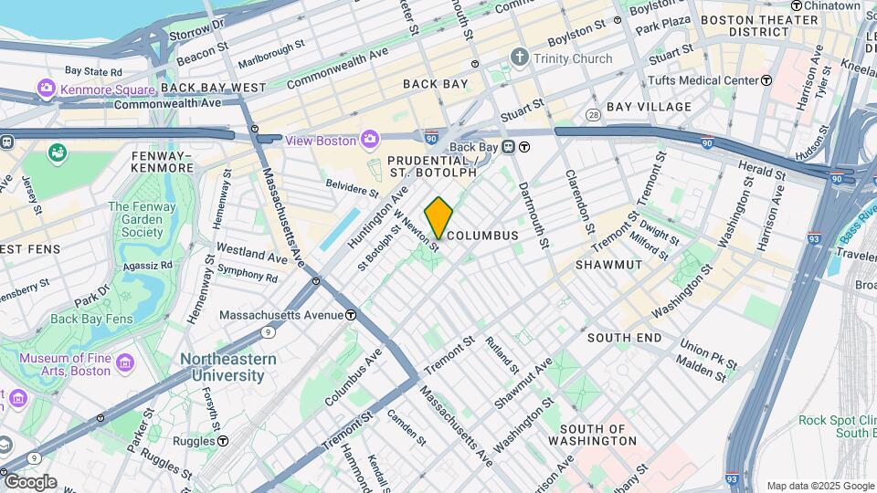 209 W Newton St, Unit 1 Map and Location Details