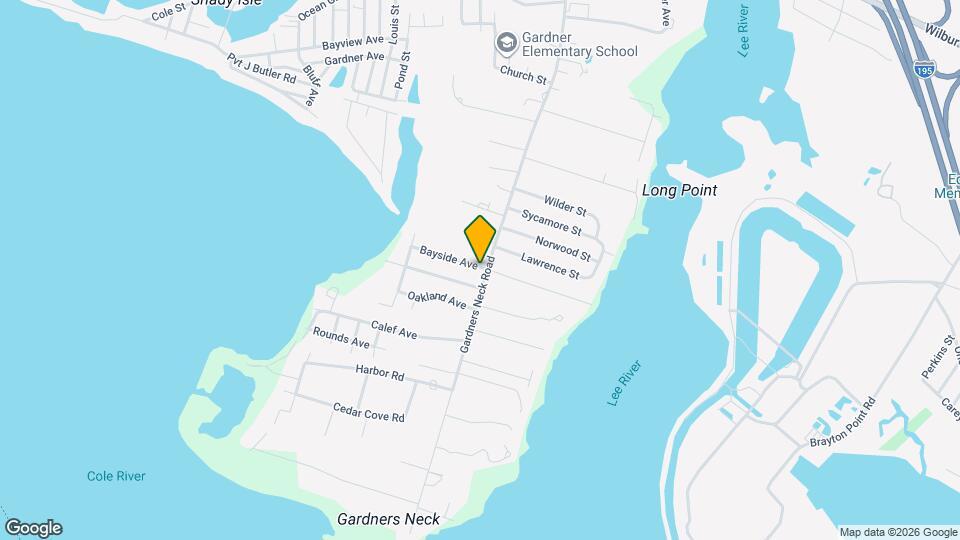 1235 Gardners Neck Rd, Unit 2 Map and Location Details