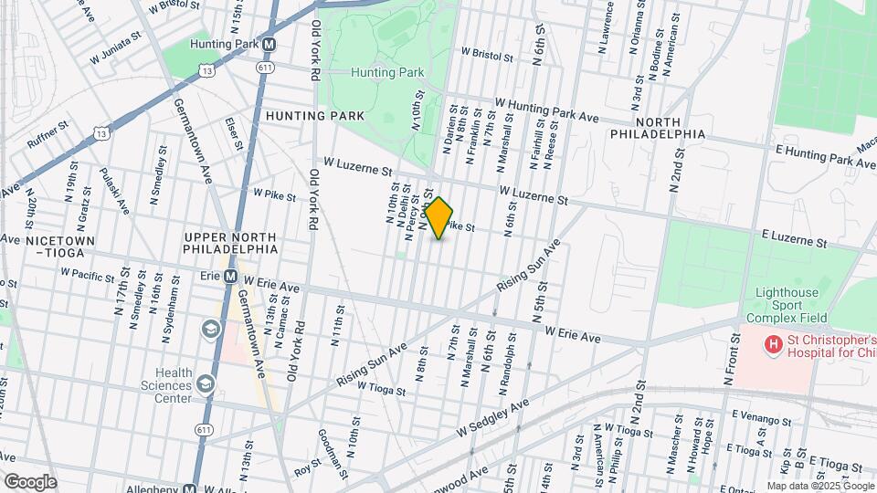 3824 N 8th St Mapa y Detalles de la Ubicación