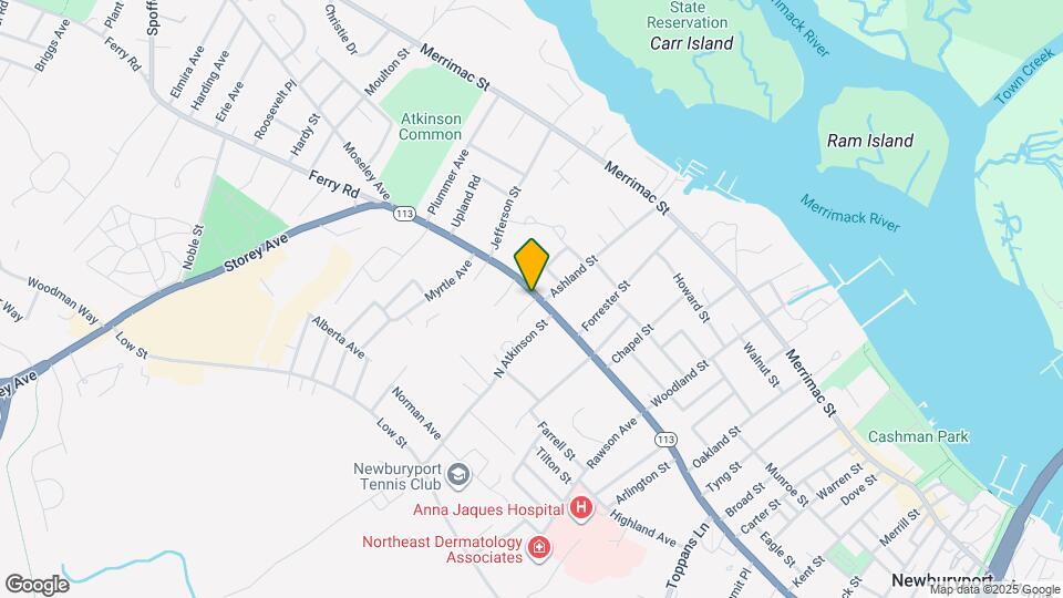 315 High St Map and Location Details