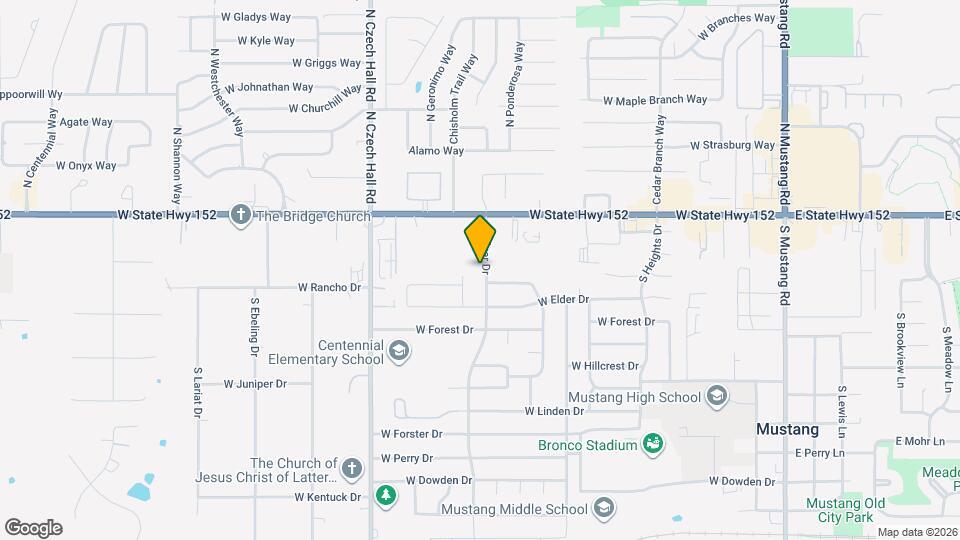 213 S Silver Dr Map and Location Details