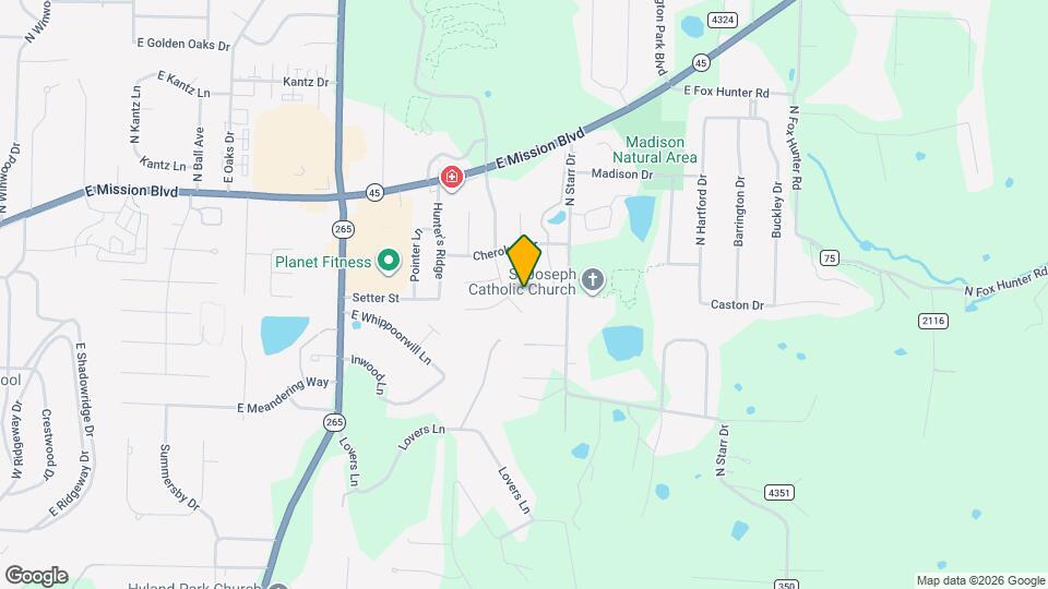 1739 Creek Ct Map and Location Details