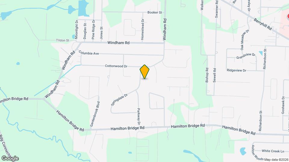 5276 Springdale Dr Map and Location Details