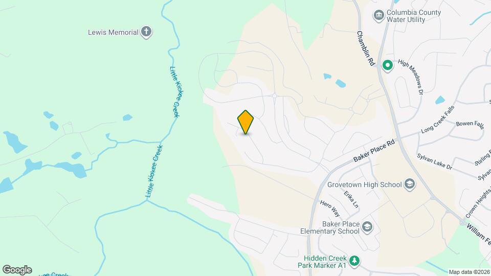 3632 Kearsley St Map and Location Details