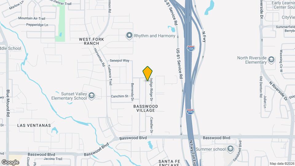 7656 Sienna Ridge Ln Map and Location Details