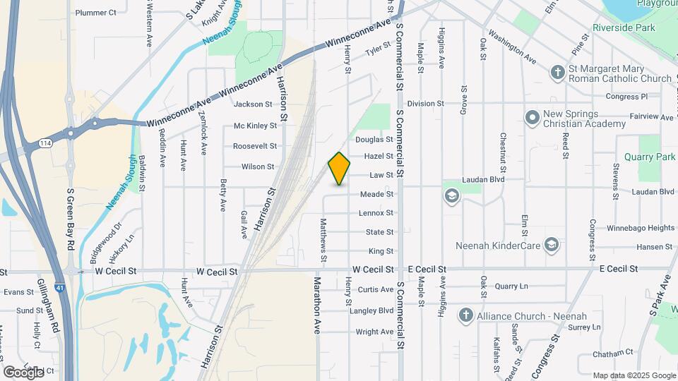 205 Meade St Map and Location Details