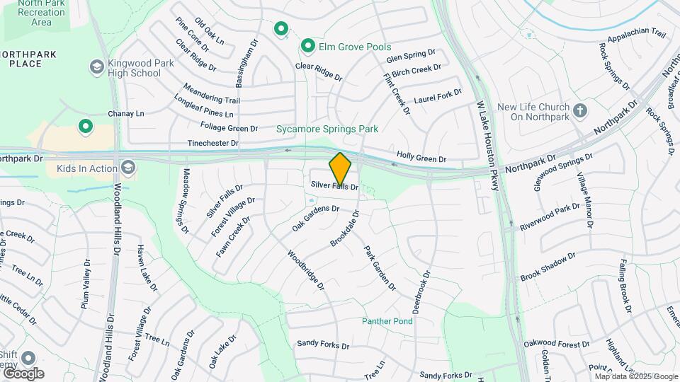 2910 Silver Falls Dr Map and Location Details