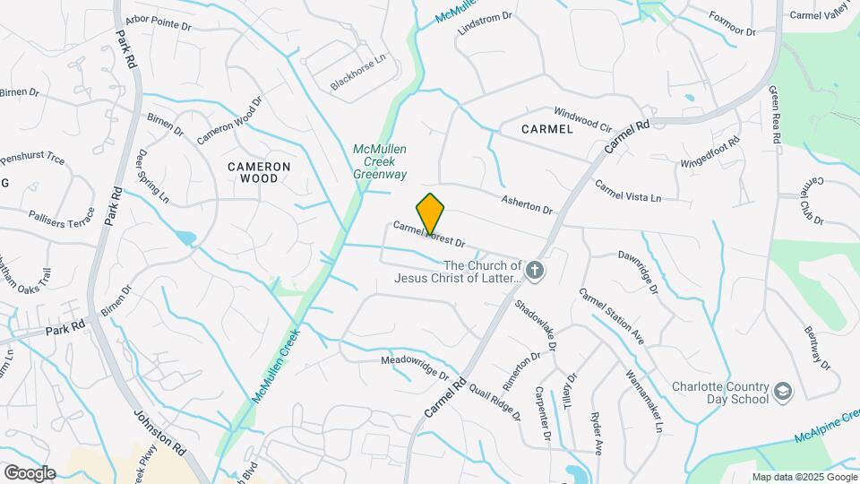 4128 Carmel Forest Dr Map and Location Details