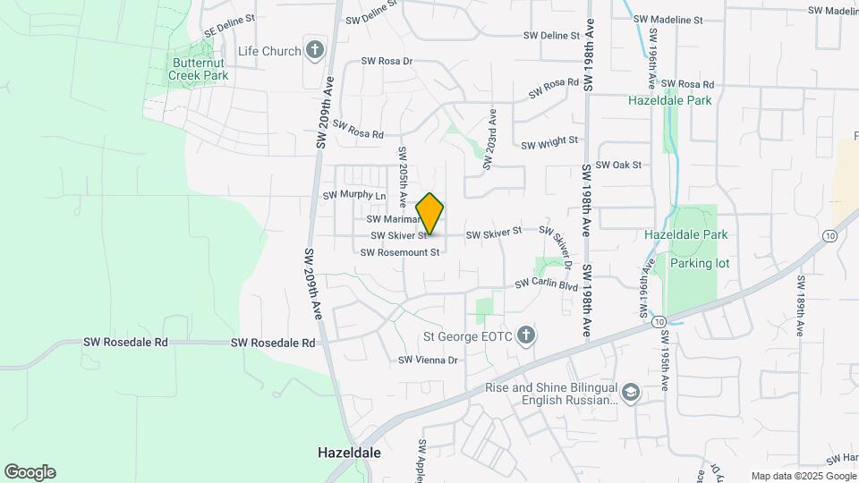 20474 SW Skiver St Map and Location Details