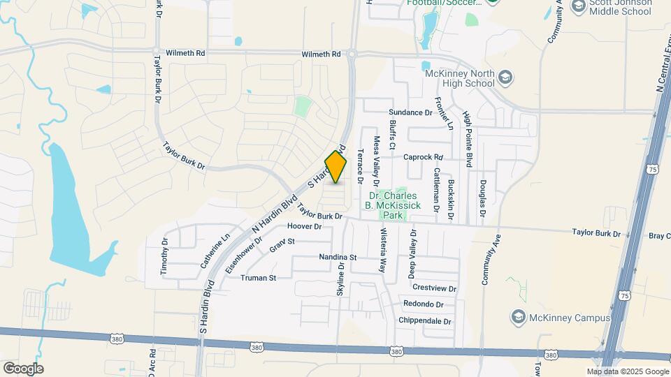 2820 Maidenhair Ln Map and Location Details