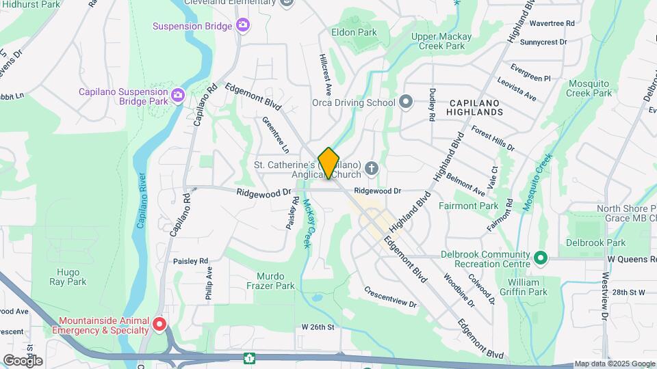 1128 Ridgewood Dr Map and Location Details