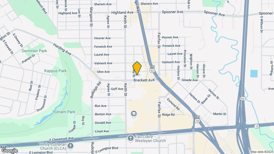 2108 Brackett Ave Map and Location Details