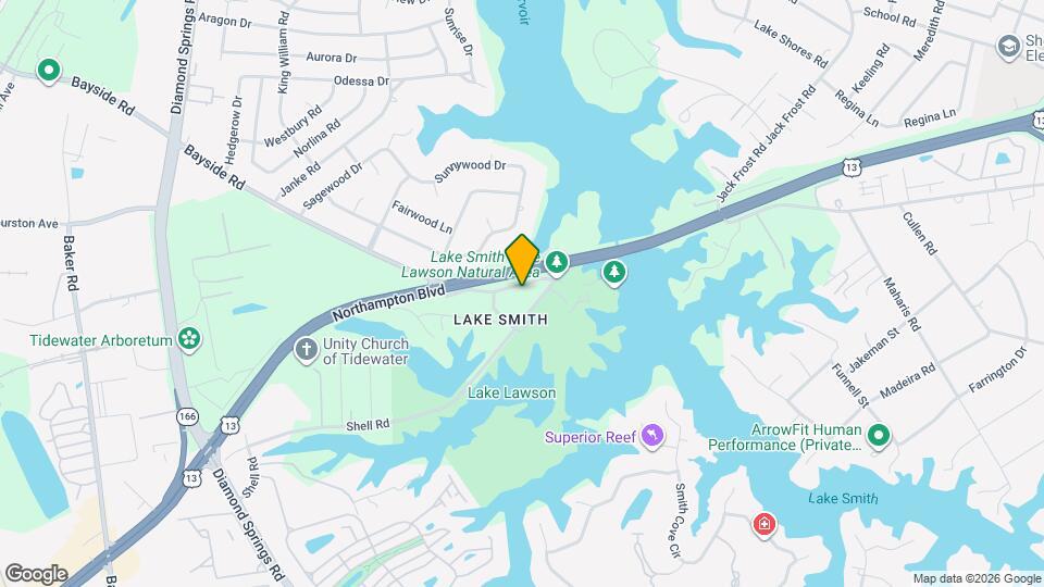 5325 Bayside Rd Map and Location Details