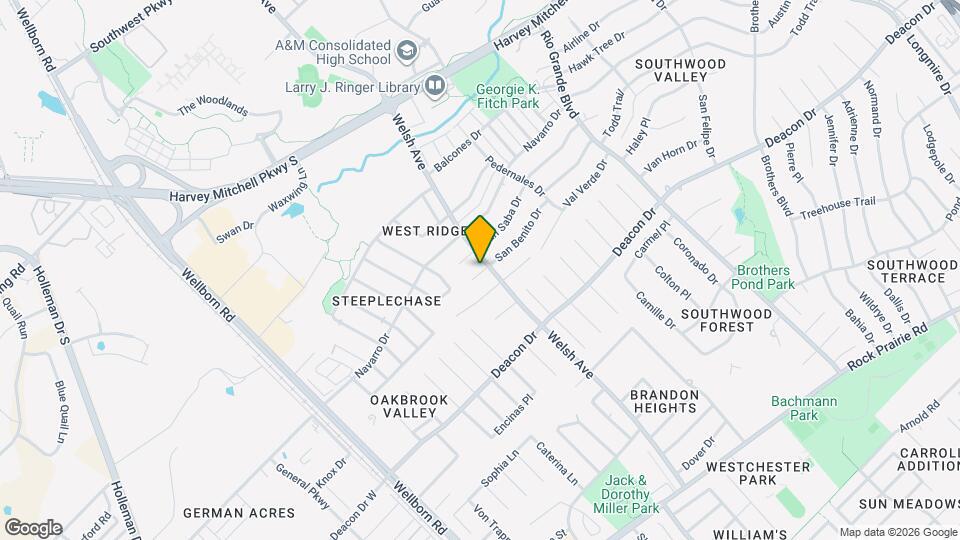 615 San Benito Ct Map and Location Details