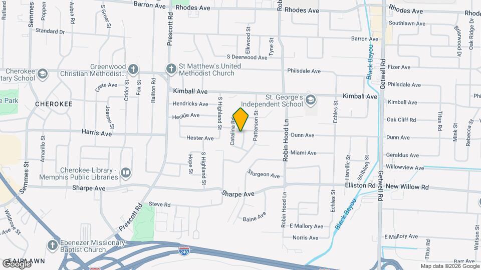 1511 Elkwood St Map and Location Details