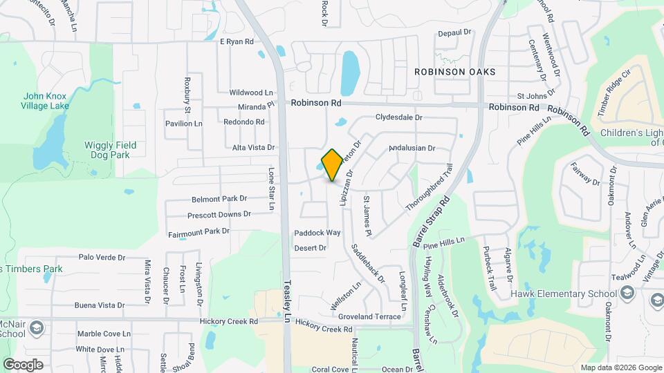 6005 English Saddle Ln, Unit 209 Woodland Drive Apt# 8 Mapa y Detalles de la Ubicación