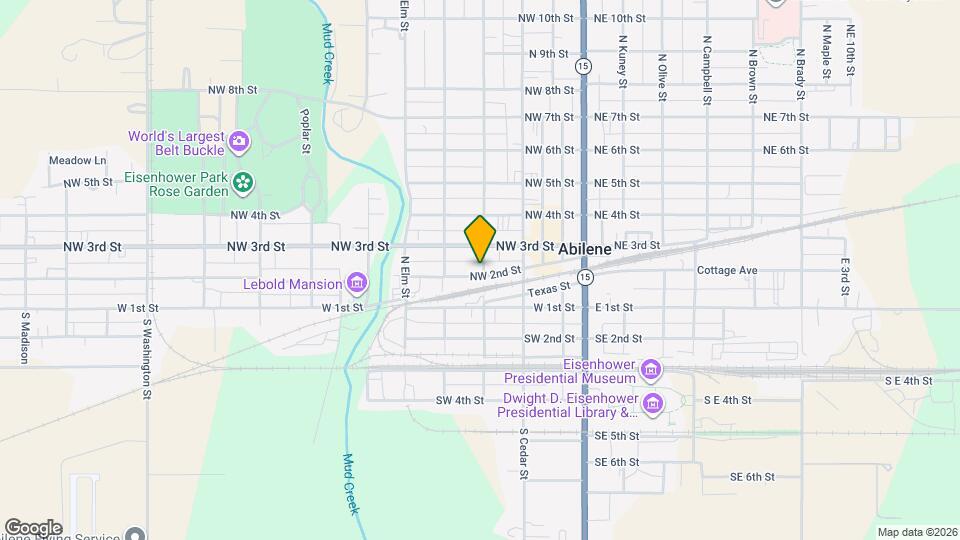 Abilene Plaza Apartments Map and Location Details