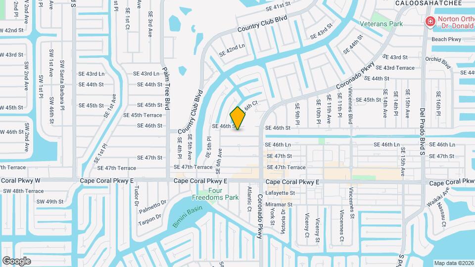 621 SE 46th Ter Map and Location Details