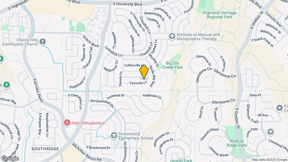 4927 Tarcoola Ln Map and Location Details