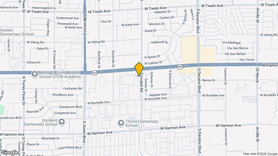 5525 Flamingo Map and Location Details