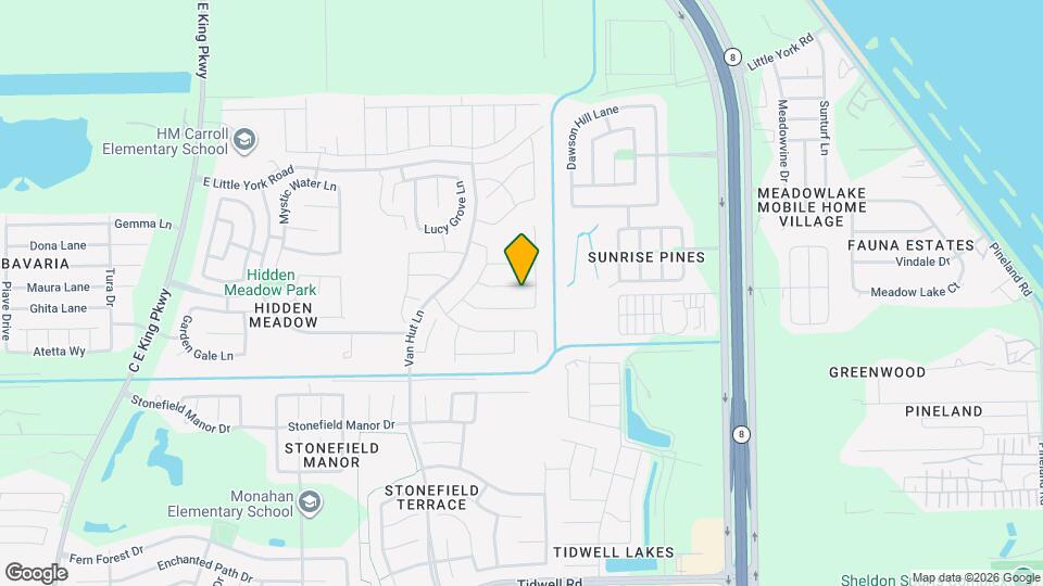13239 Ashley Meadow Ln Map and Location Details