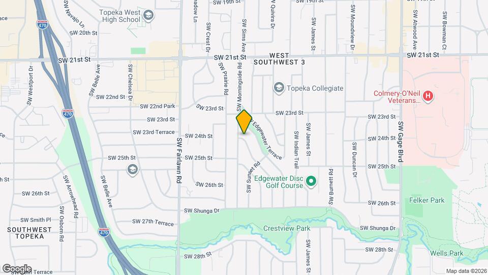2320 SW Valley Brook Ln Map and Location Details