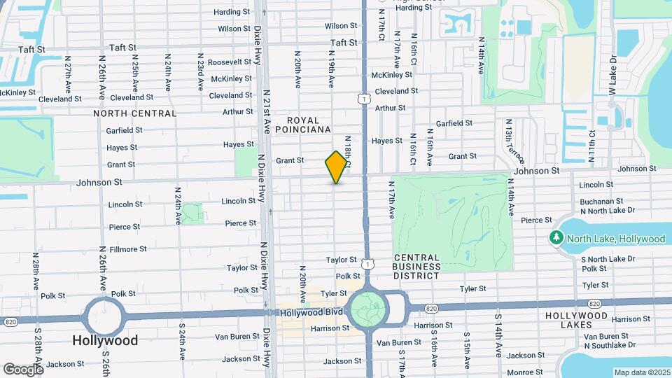 1859 Lincoln St Map and Location Details