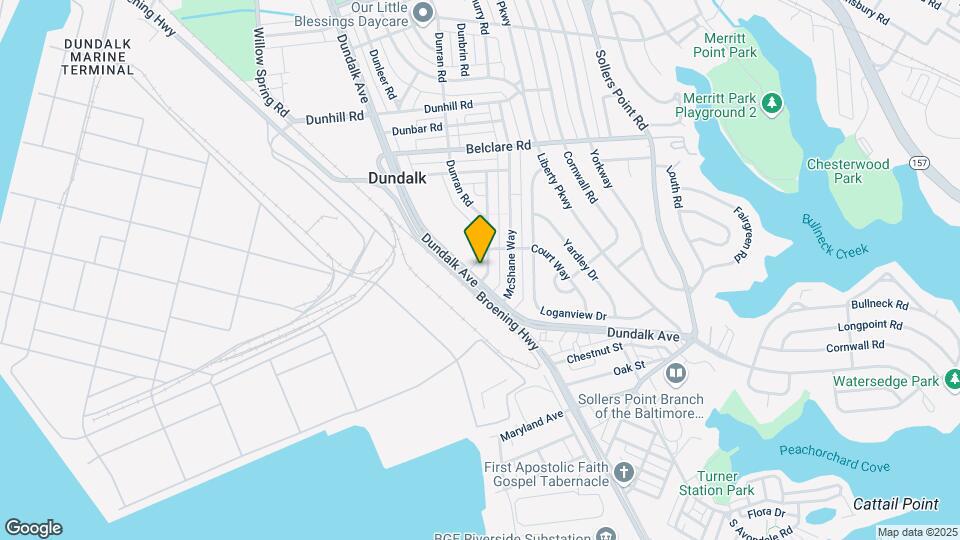 3522 Dunhaven Rd Map and Location Details