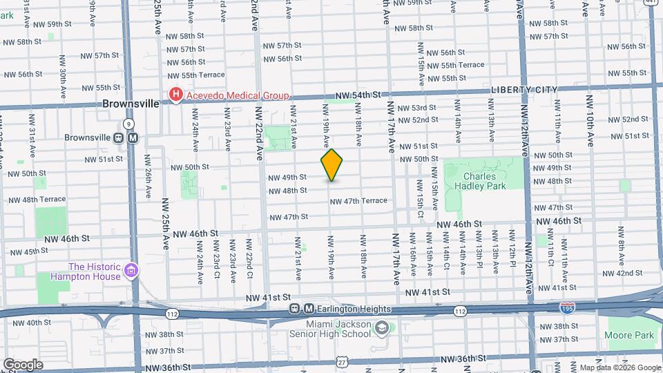 1887 NW 48th St, Unit 1 Mapa y Detalles de la Ubicación