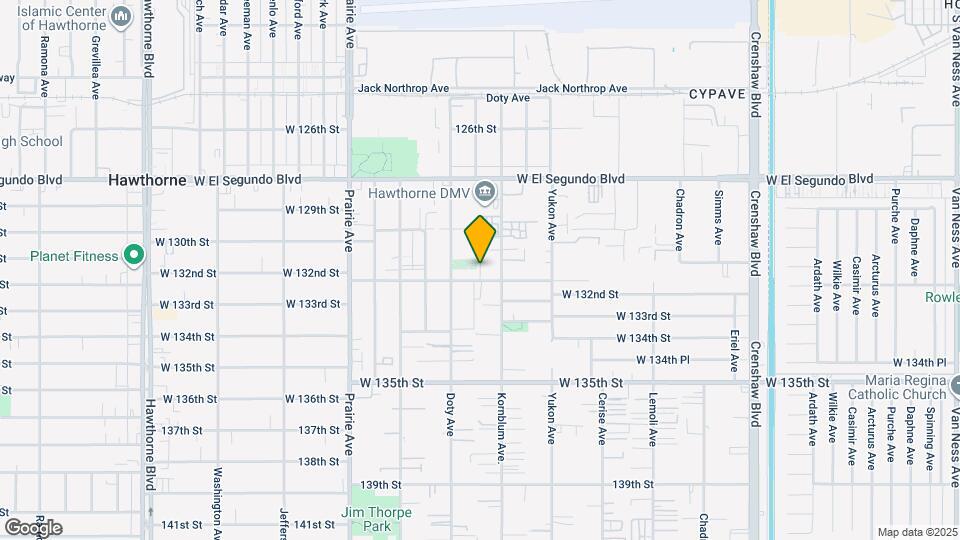 3729 W 132nd St, Unit Haw 3729 1 Map and Location Details