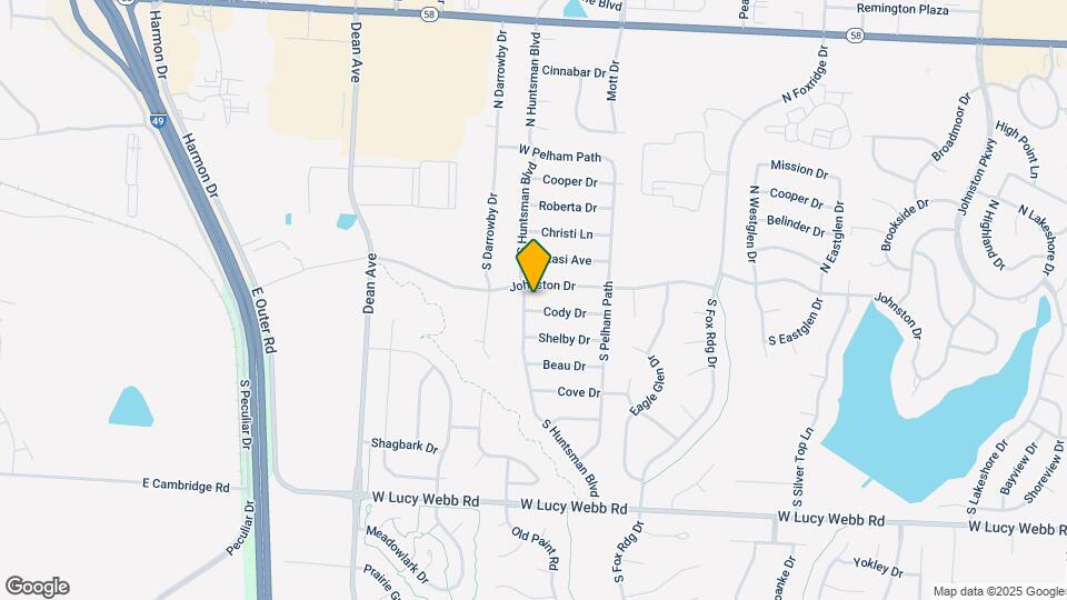 1710 Cody Dr Map and Location Details