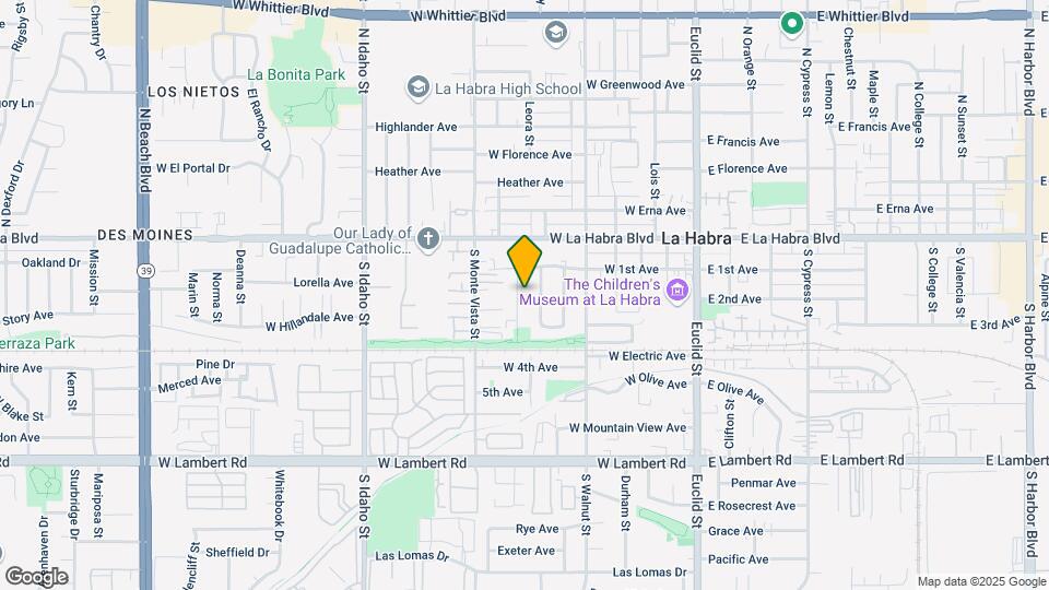 226 Hillcrest St Map and Location Details