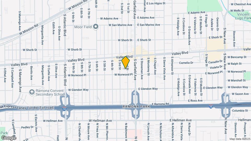 1515 S 2nd St Map and Location Details