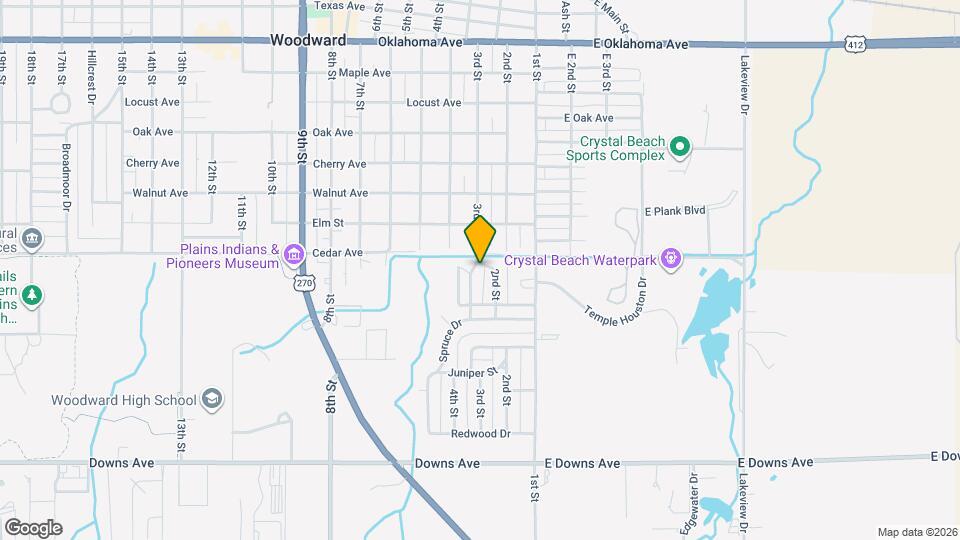 2104 3rd St Map and Location Details