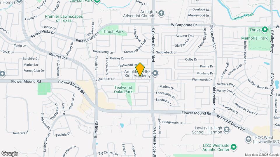 2101 Flamingo Dr Map and Location Details