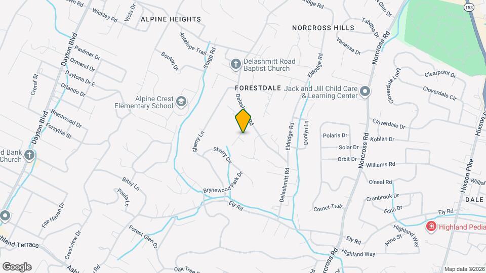 4664 Cary Ln Map and Location Details