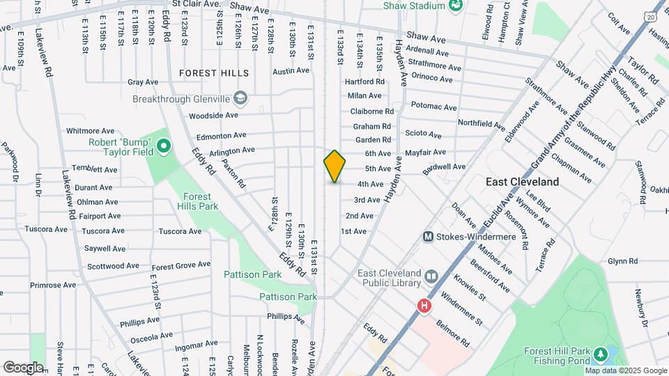 1676 E 133rd St Map and Location Details