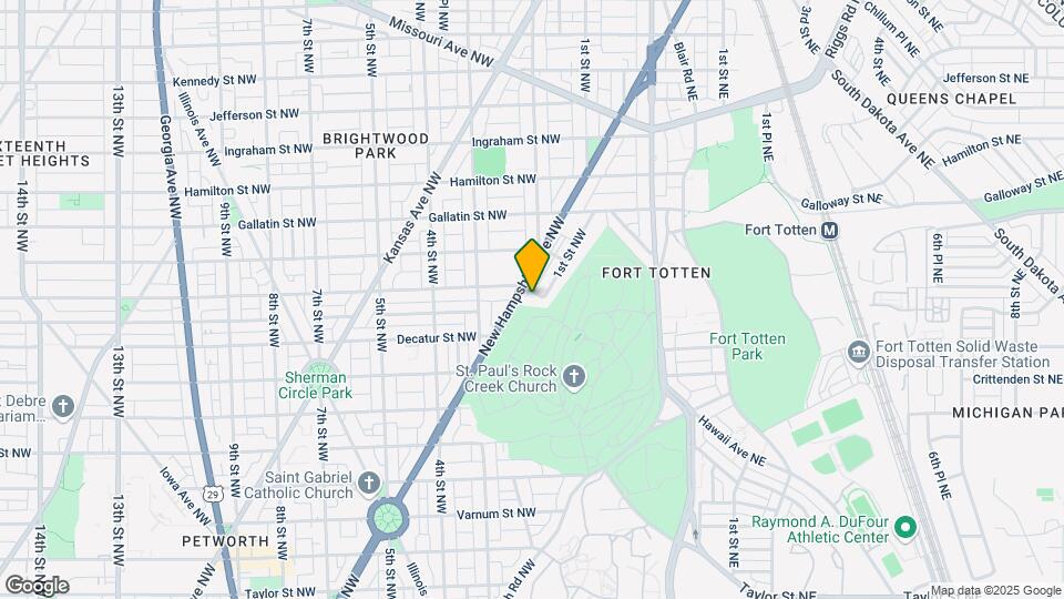 116 Emerson St NW Map and Location Details