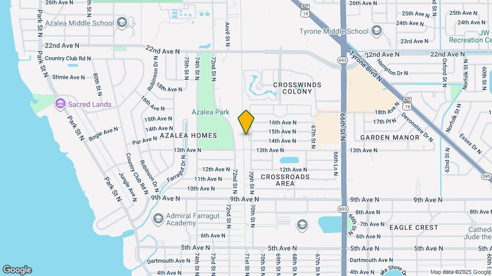 1420 70th St N Map and Location Details