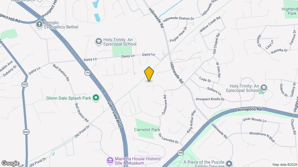 12519 Guinevere Rd Map and Location Details